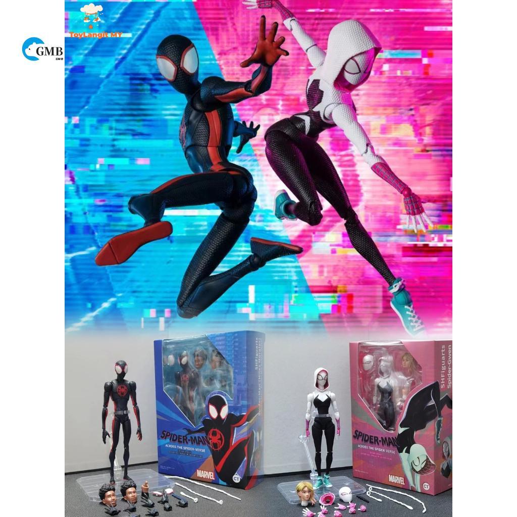 Marvel Miles Morales Spider-Verse Action Figure - PVC ของเล่นสะสมสําหรับแฟนๆ