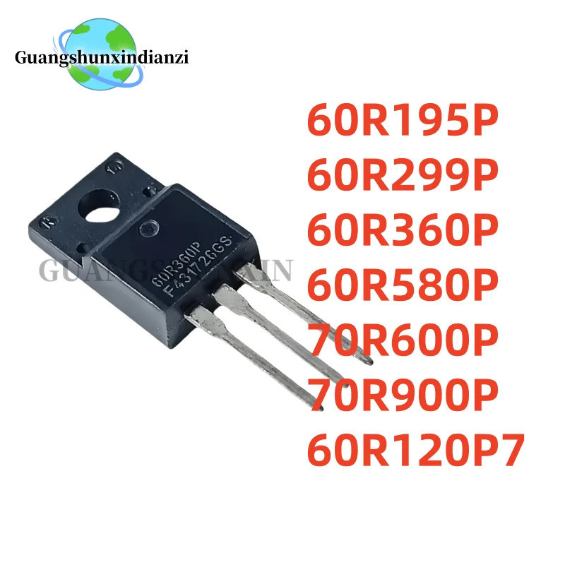 5PCS MMF60R195P 60R195P MMF60R299P 60R299P MMF60R360P 60R360P MMF60R580P 60R580P MMF70R600P 70R600P 