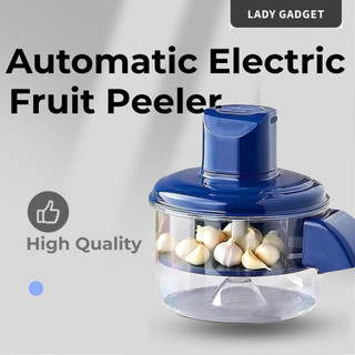 New Generation Electric Fruits Peeler Garlic & Grape Peeler 20s Quick Peel, Easy Clean, 2-in-1 Kitchen Essential