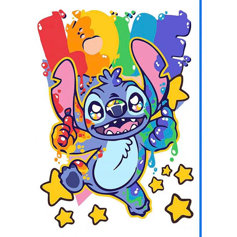 Stitch Star Stickers Motorcycle Decoration Electric Car Car Scratch Creative Cover Personalized Body