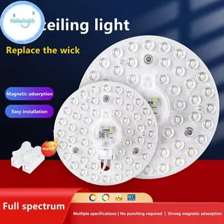 Haha 1 ชุดแม่เหล็กดูด LED แผงวงกลมแหวน 12W 18W 24W 36W 48W 72W LED รอบ AC220V โคมไฟเพดานแหล่งกําเนิดแสง TH