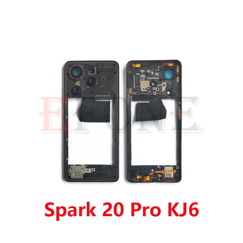 เหมาะสําหรับ infinix infinix Tecno Spark 20 Pro KJ5 KJ6 โทรศัพท์มือถือกรอบกลาง