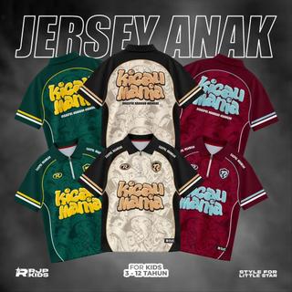 SWITCO | Jersey Anak Zipper Motif Kicau Mania Bahan Dryfit full Printing Sublim Umur 1-10 Tahun