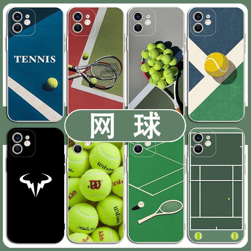 พร้อมส่ง เคสลายไม้เทนนิส สำหรับ iPhone 16 14 Pro Max Xiaomi 15 เคสป้องกันโทรศัพท์