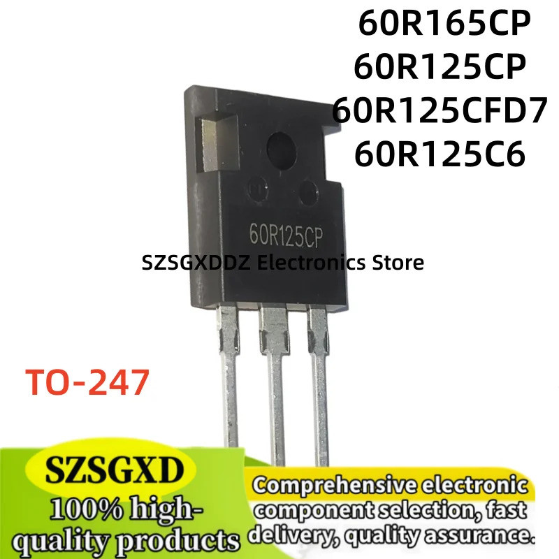 5PCS IPW60R125CFD7 60R125CFD7 IPW60R165CP 60R165CP IPW60R125CP 60R125CP IPW60R125C6 60R125C6 TO-247 
