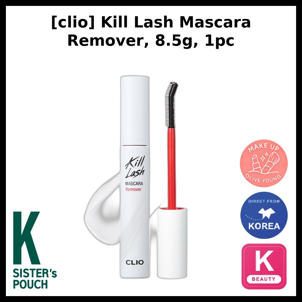 [clio] Kill Lash Mascara Remover, 8.5g, 1pc / Korean Mascara Remover / สูตรกันน้ํา by ksisterpouch