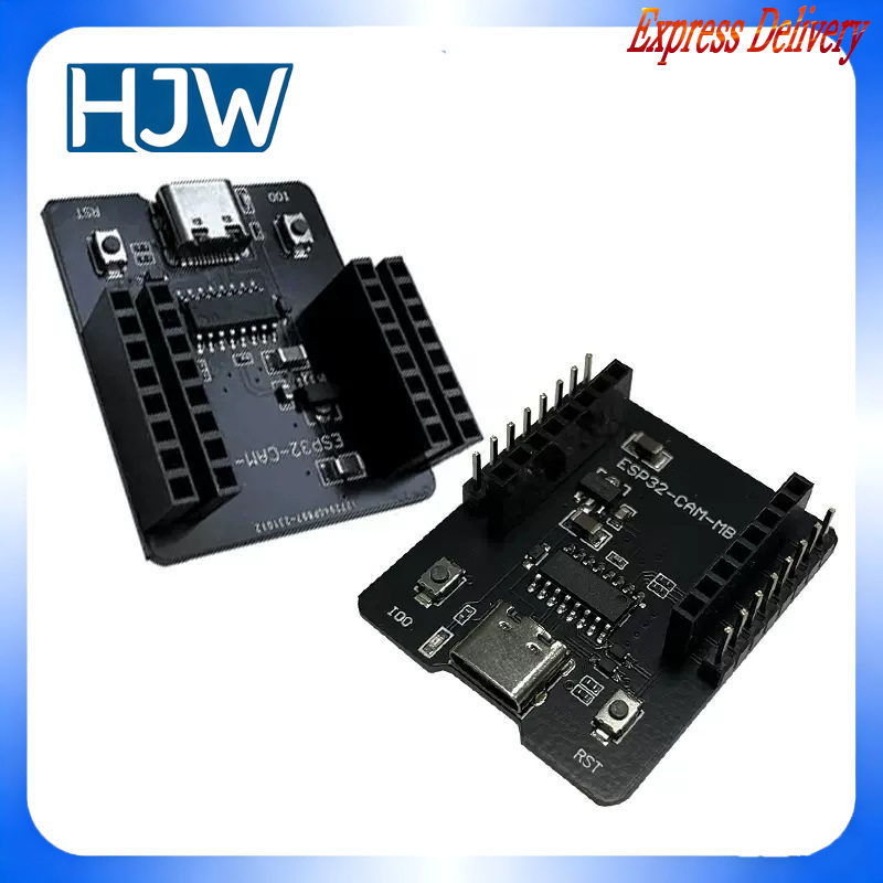 ESP32-CAM บอร์ดพัฒนาฐานทดสอบแผ่นปรับ Downloader Serial Port Burner โมดูลพร้อมอินเทอร์เฟซส่วนขยาย