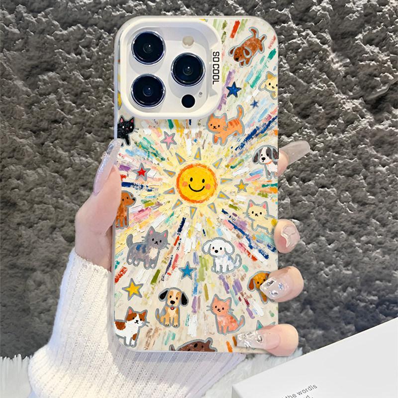 น่ารัก Sun Cat สําหรับ Honor X7D X5C X9d X6C X8d X6d 400Lite Magic 7 6 5 Lite 600Lite 400 X9a X9b X7