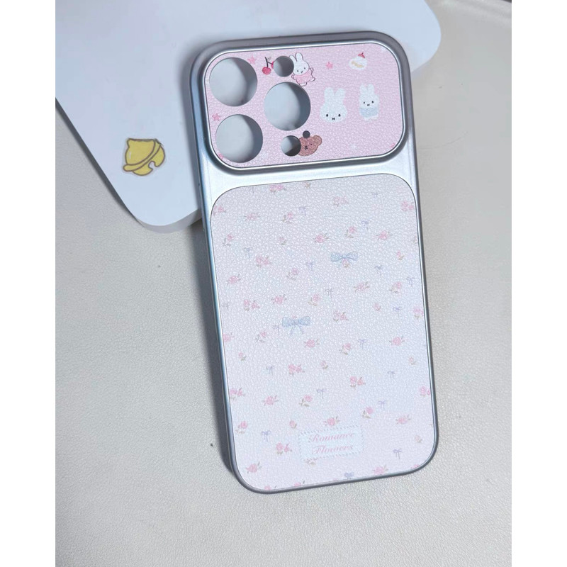 เคสเปลี่ยนผิวหนัง ตุ๊กตามิฟฟี่ น่ารัก สไตล์ฮิต คู่รัก เข้ากันได้กับIPhone 17 15 13 air 12 16 14 11 Pro Max 14 16 15 Plus