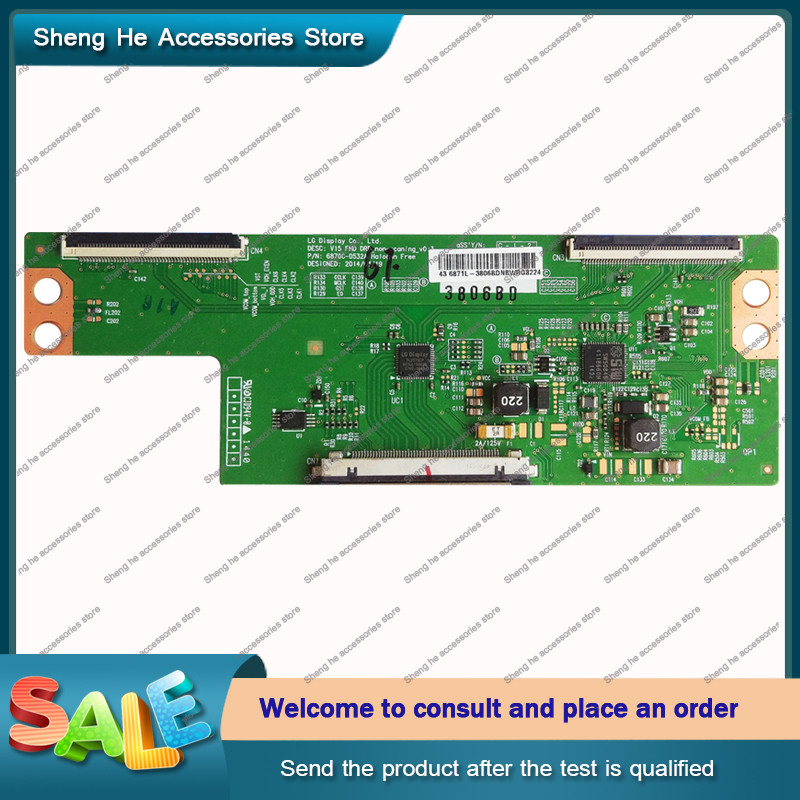 KZ T-con สําหรับ LG 43/49/55 นิ้ว V15 FHD DRD 6870C-0532A 6870C-0532B 6870C-0532C