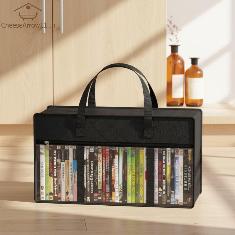 CHE Non ทอผ้า Organizer กระเป๋าสําหรับ DVD Storage พับผู้ถือหนังสือสําหรับ Office Home ของขวัญ TH