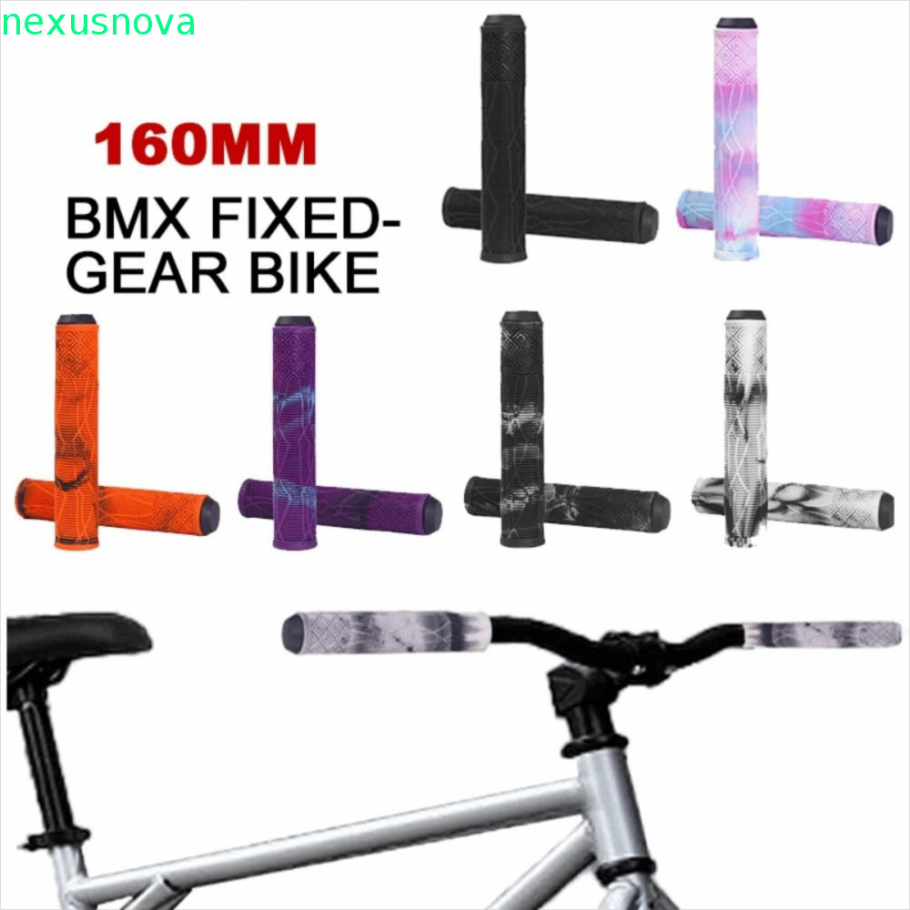 NEXUSNOVA ด้ามจับแฮนด์จักรยาน,ยางกันลื่นด้ามจับจักรยาน,ทนทาน 160 มม.Grip Universal Anti SLIP Handle Cover สบาย