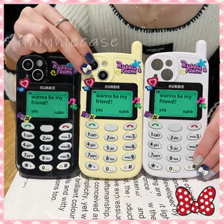 เคสคู่รัก การ์ตูนน่ารัก น่าสนใจ ใช้ได้กับ IPhone 13 11 14 Pro 16 12 15 17ProMax 15 14 16Plus XS Max X XR SE2020 7Plus