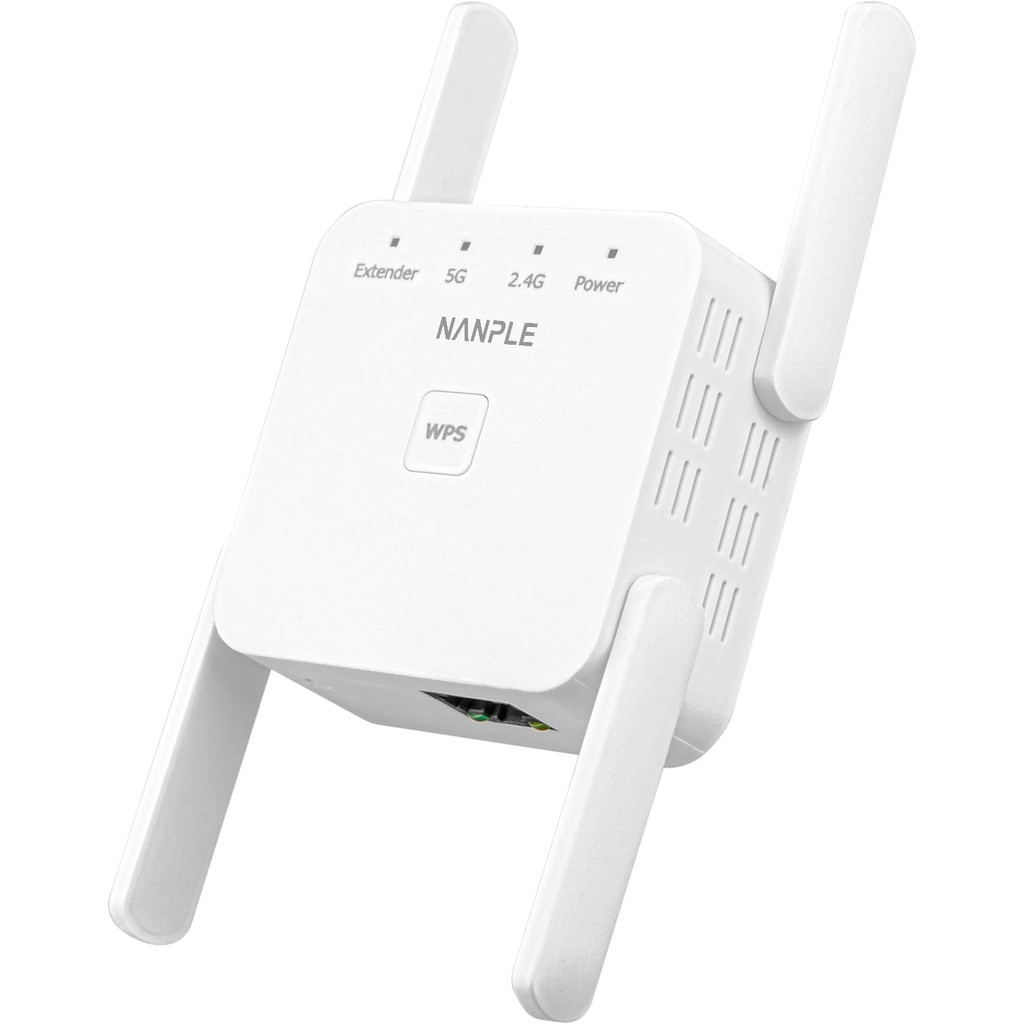 NANPLE 1200Mbps WiFi Extender 2.4GHz 5GHz Dual-Band WiFi Repeater เครื่องขยายสัญญาณ WiFi