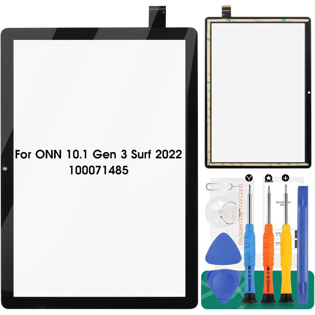สําหรับ ONN 10.1 "Gen 3 Surf 2022 แท็บเล็ต 100071485 Touch Screen Digitizer เปลี่ยนสําหรับ ONN แท็บเ