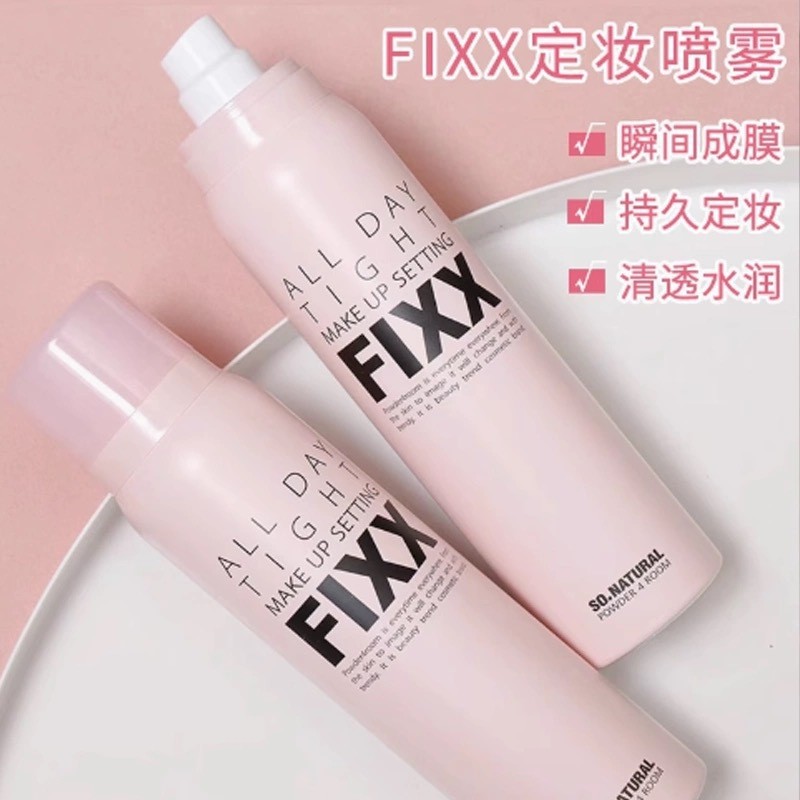 FIXX Makeup Setting Spray 120ml All Day Holding Makeup fix Hydrating Skin Refreshing Waterproof Natu