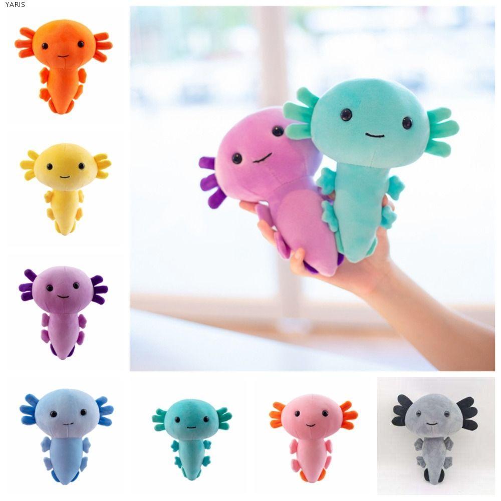 YARIS 20 ซม.Axolotl ของเล่นตุ๊กตา, Plushie Axolotl Salamander Axolotl ตุ๊กตาสัตว์ Plushie ตุ๊กตาตุ๊ก