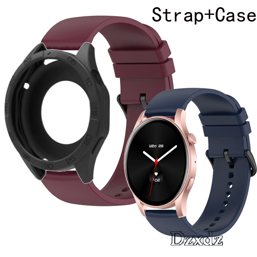 COLMI V73 สมาร์ทวอท์ชฝาครอบหน้าจอป้องกันอุปกรณ์เสริมสําหรับ COLMI V73 สายรัดสายรัดข้อมือซิลิโคน