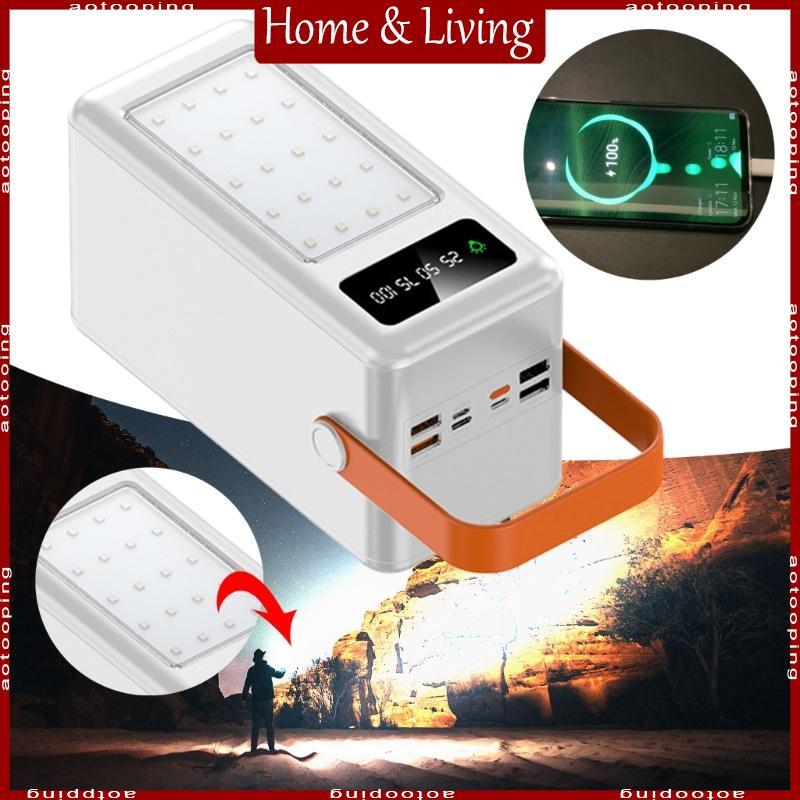 AOTO DIY 35 Slot 18650 เคสพร้อมไฟฉาย LED