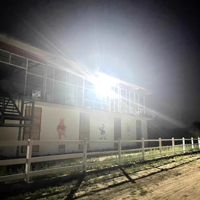 สปอร์ตไลท์ led 220v ไฟสปอร์ตไลท์ 30/50/100/300w ไฟกลางแจ้ง Flood Light Saving ตกแต่งสวน ขนาด IP66 Waterproof - รูปที่ 6