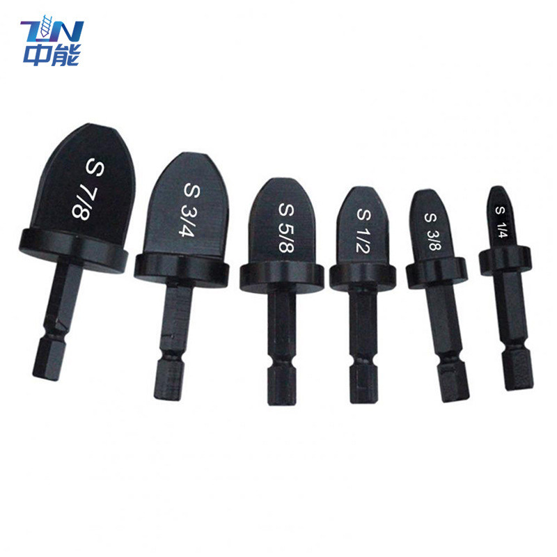 A.หกชิ้นชุดเครื่องปรับอากาศท่อทองแดงReamer Reamer Reamer Reamerไฟฟ้าExpander Reamerซ่อมปลอมเครื่องมื