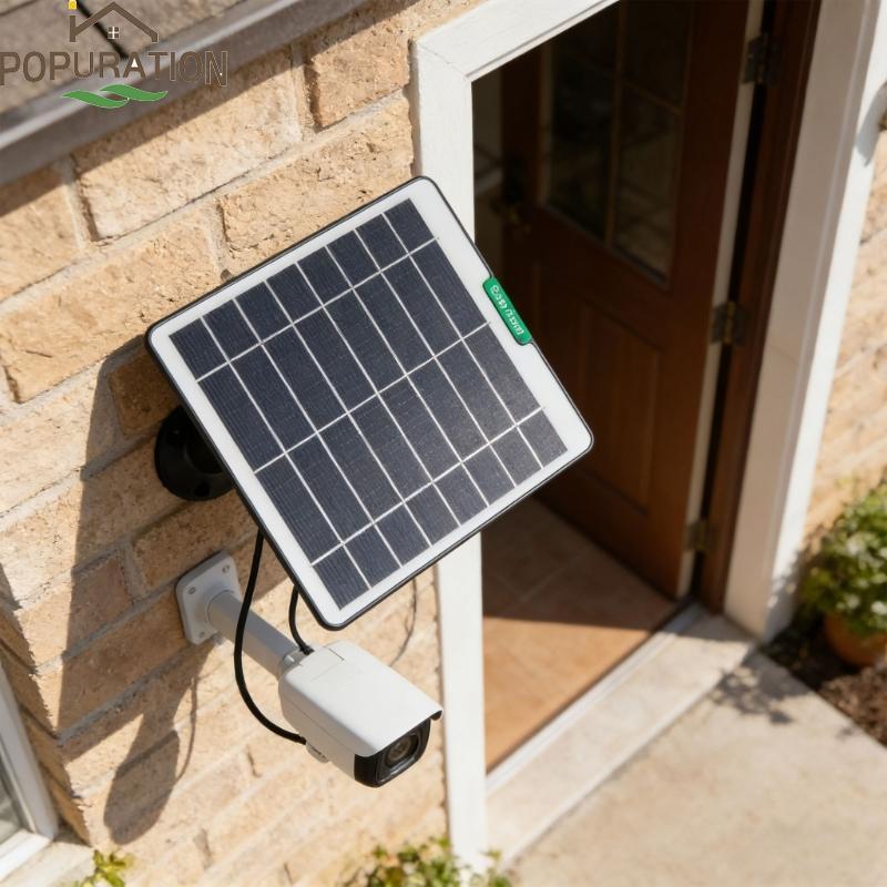 POP Global USB Solar Device 5W 5V สมาร์ทโฟนปัจจุบันโดยตรงแท็บเล็ตและอุปกรณ์อิเล็กทรอนิกส์อื่นๆ