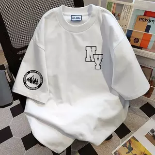🌷Su.Tee🌷เสื้อน่ารัก เสื้อยืด oversize เกาหลี โคตรนุ่ม เนื้อผ้าฝ้ายผสมโพลีเอสเตอร์ ลาย "FASHION" สินค้าใหม่ 2026