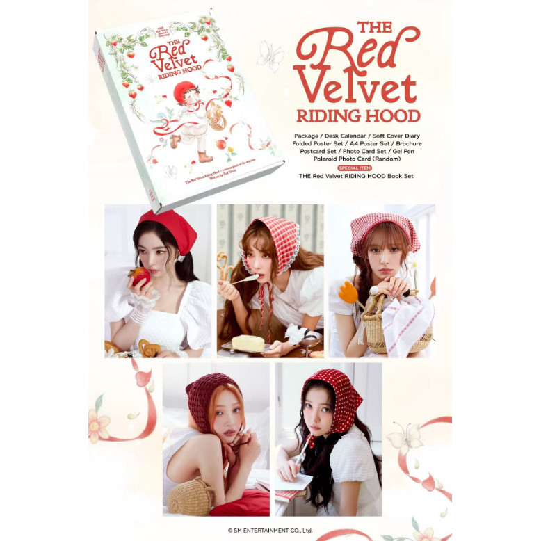 [POP red Man Store] 2026 ปฏิทินตั้งโต๊ะกํามะหยี่สีแดง ปฏิทินตั้งโต๊ะ 2026 Bae Juhyun wendy joy Jiang
