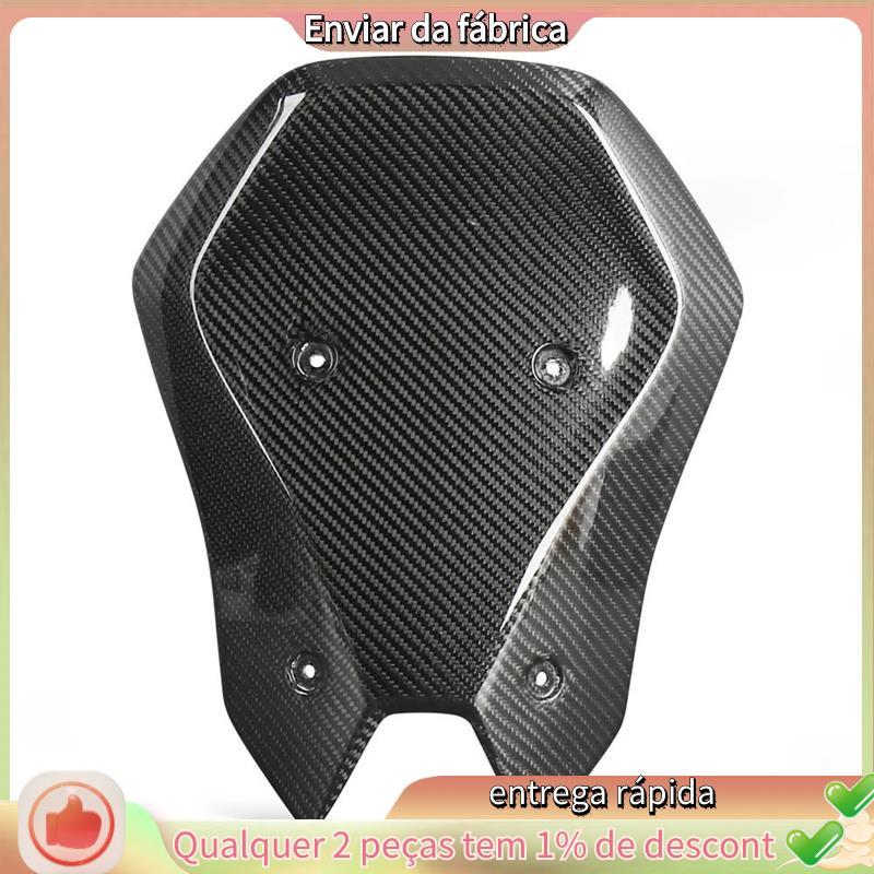 รถจักรยานยนต์กระจกกระจก Air Deflector อุปกรณ์เสริมคาร์บอนไฟเบอร์สําหรับ Z 900 Z900 Z900SE Z900 SE 20