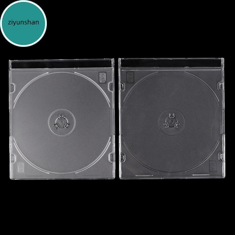 Ziyunshan CD Storage Case ขาตั้งโปร่งใสผู้ถืออะคริลิคสําหรับ CDs DVD Storage Holder โปร่งใส vn