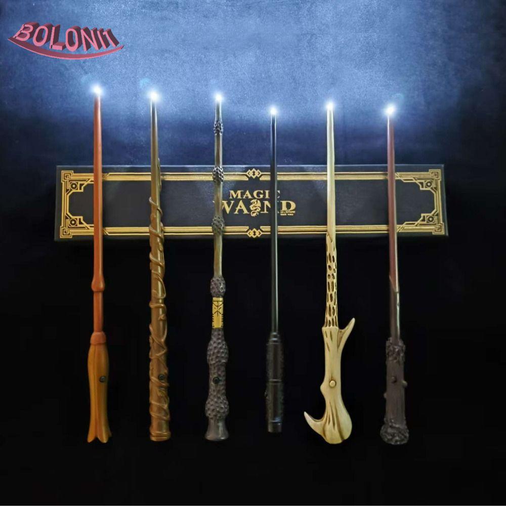 BO LED Magic Wand, Hermione Dumbledore คอสเพลย์ Magic Stick, Creative 5 ชนิดไฟ LED แบบชาร์จไฟได้ Vol
