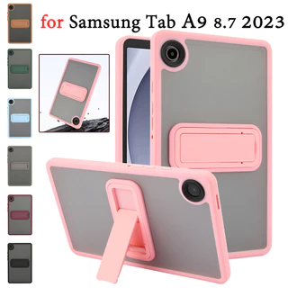 สําหรับ Samsung Galaxy Tab A9 8.7 inch SM-X115 X110 Tab A7 Lite T225 T220 Matt อะคริลิค Hard กลับแท็บเล็ตมือถือ Brack