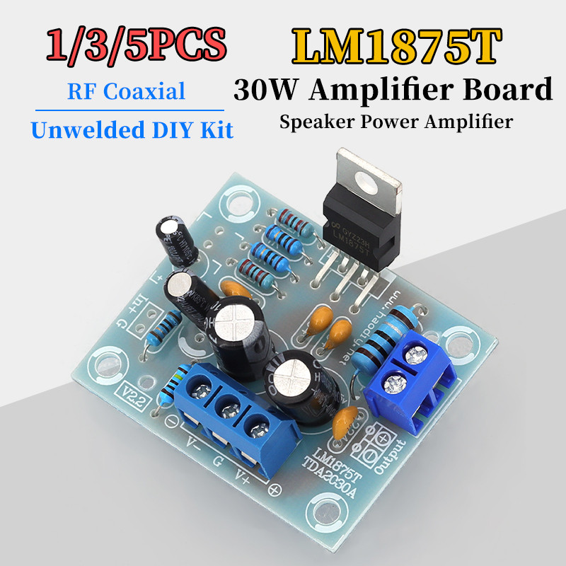 1/3/5PCS LM1875T Mono Boom Level Power 30W Amplifier Board Speaker Power Amplifier PCB Production DI