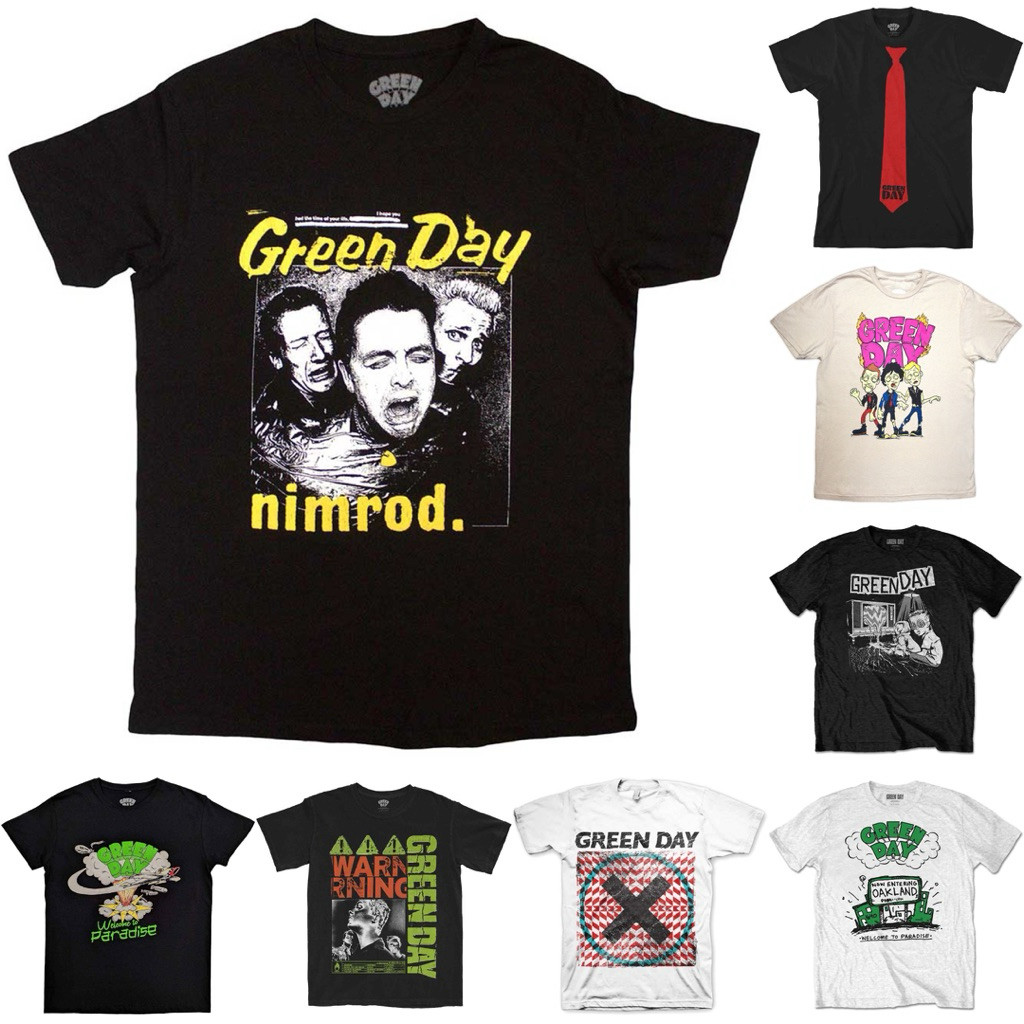 ️ PREORDER GREEN DAY T-SHIRT Band Shirt Copyright UK