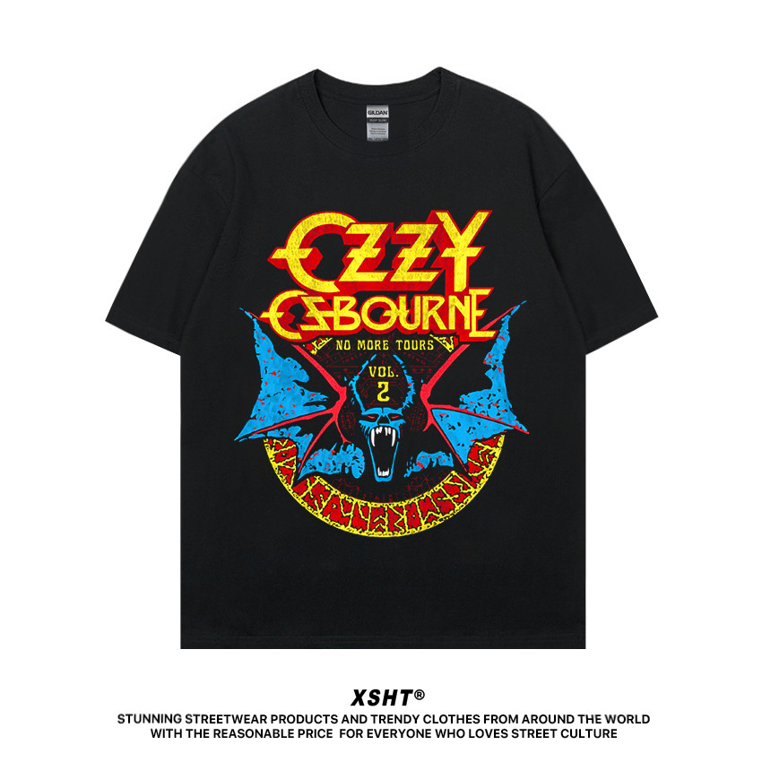 พร้อมส่ง เสื้อ Ozzy Osbourne - Classic Bat Tee - Black (สีดำ) by XSHT