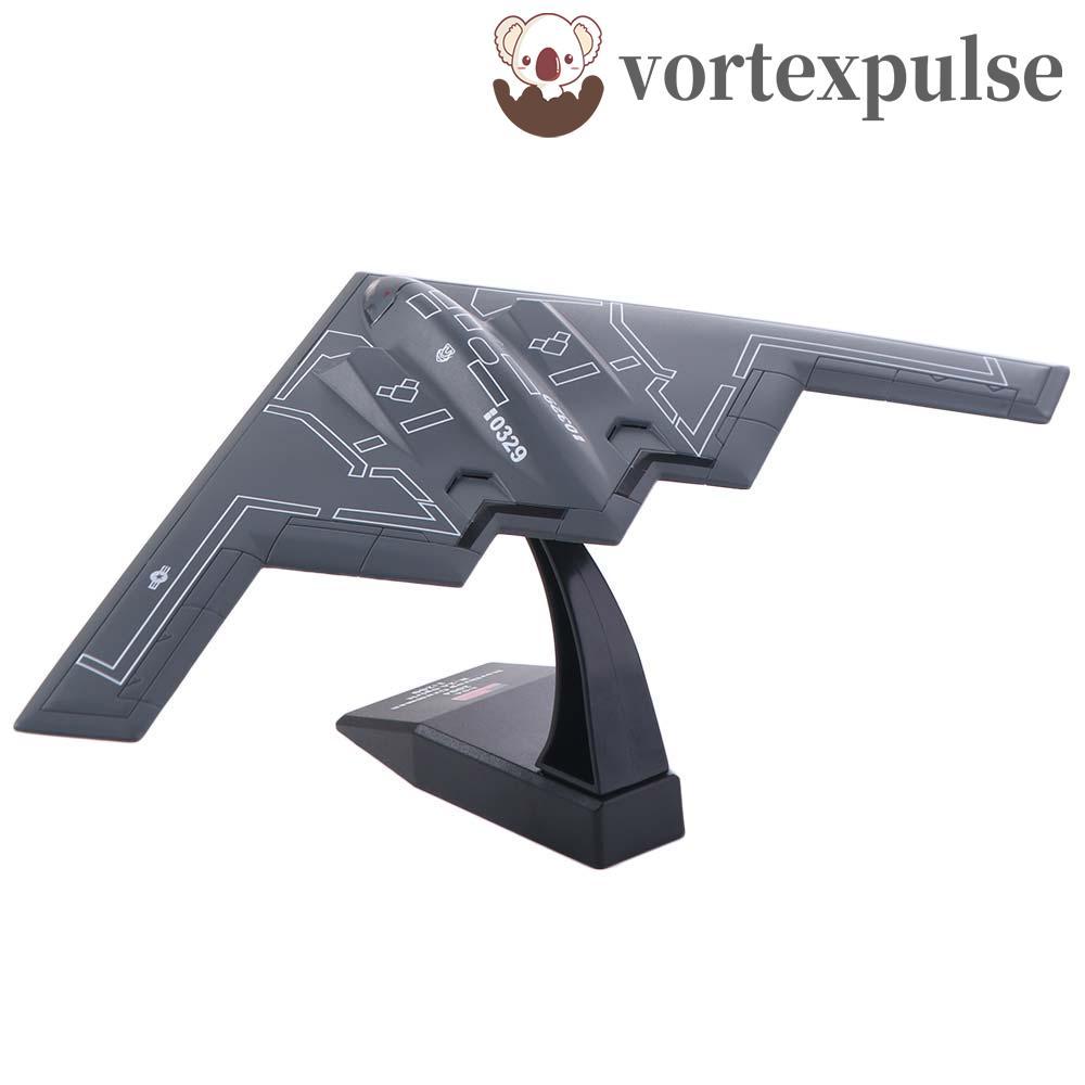VORTEXPULSE Air Force B2, 1:200 Scale USAF B-2A B2 โมเดลเครื่องบิน,ของขวัญวันหยุด Replica Ghost เครื