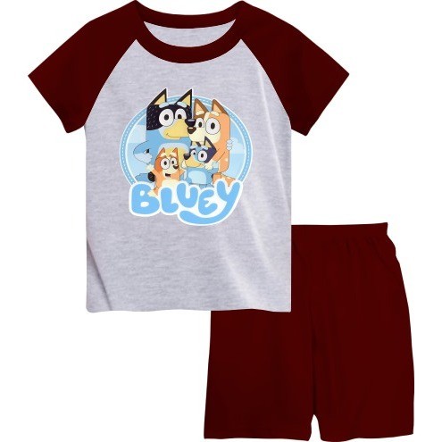 SANkids_Store// ชุด/ ชุด KIMONO สําหรับเด็กผู้หญิง/COW/BLUEY PICTURES//SOFT TC MATERIAL DTF PRINTING