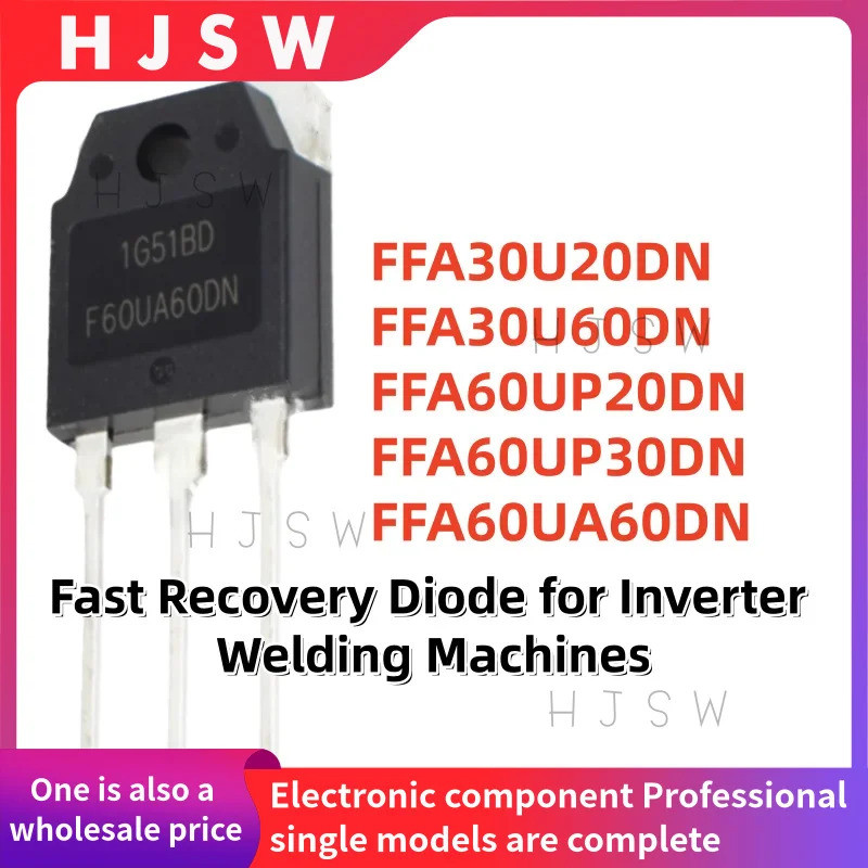 5PCS FFA30U20DN FFA30U60DN FFA60UP20DN FFA60UP30DN FFA60UA60DN F30U20DN F30U60UP20DN F60UP20DN F60UP