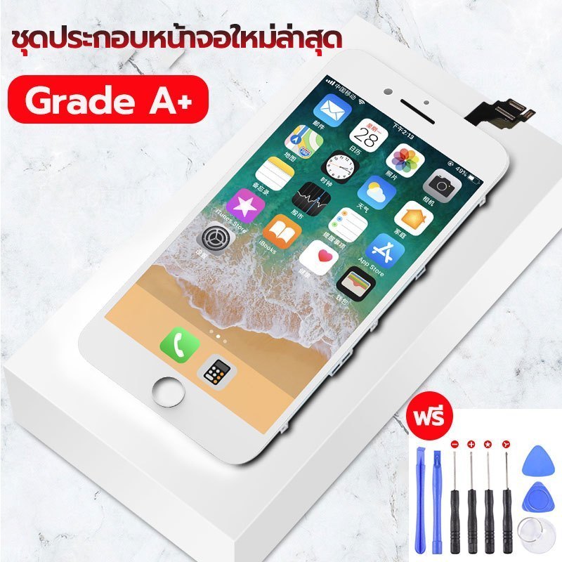 หน้าจอ Lcd สำหรับ phone i6/6P/6S/6SP/i7/7P/i8/8P/X LCD จอพร้อมทัชสกรีน อะไหล่มือถือ จอ+ทัช Lcd Displ