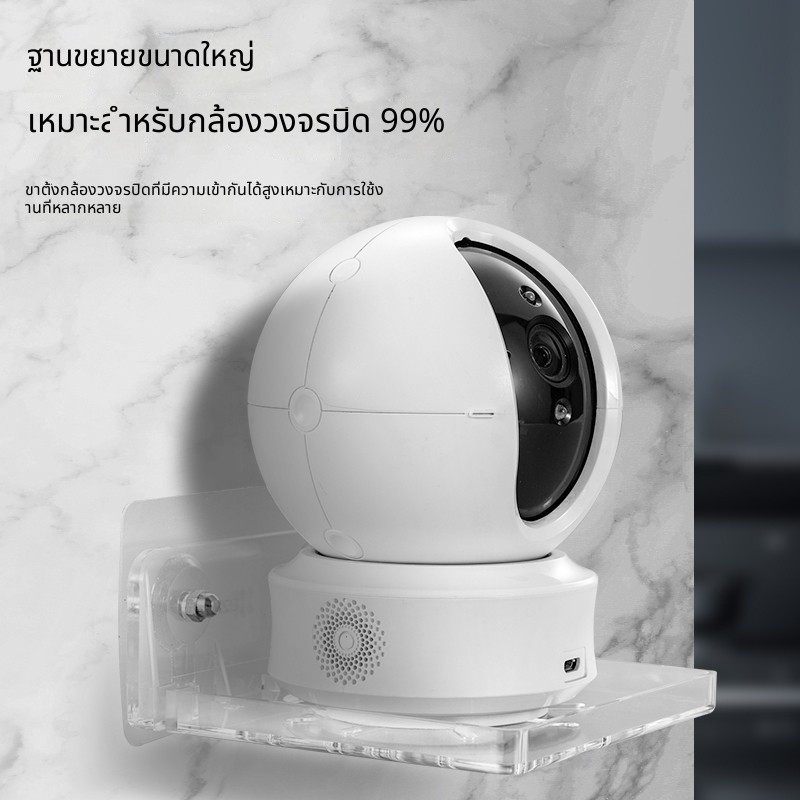 ขาตั้งกล้อง Hole Hole ฟรีในร่ม ผนังวางจอภาพแผงหัวกล่องชั้นวางของ