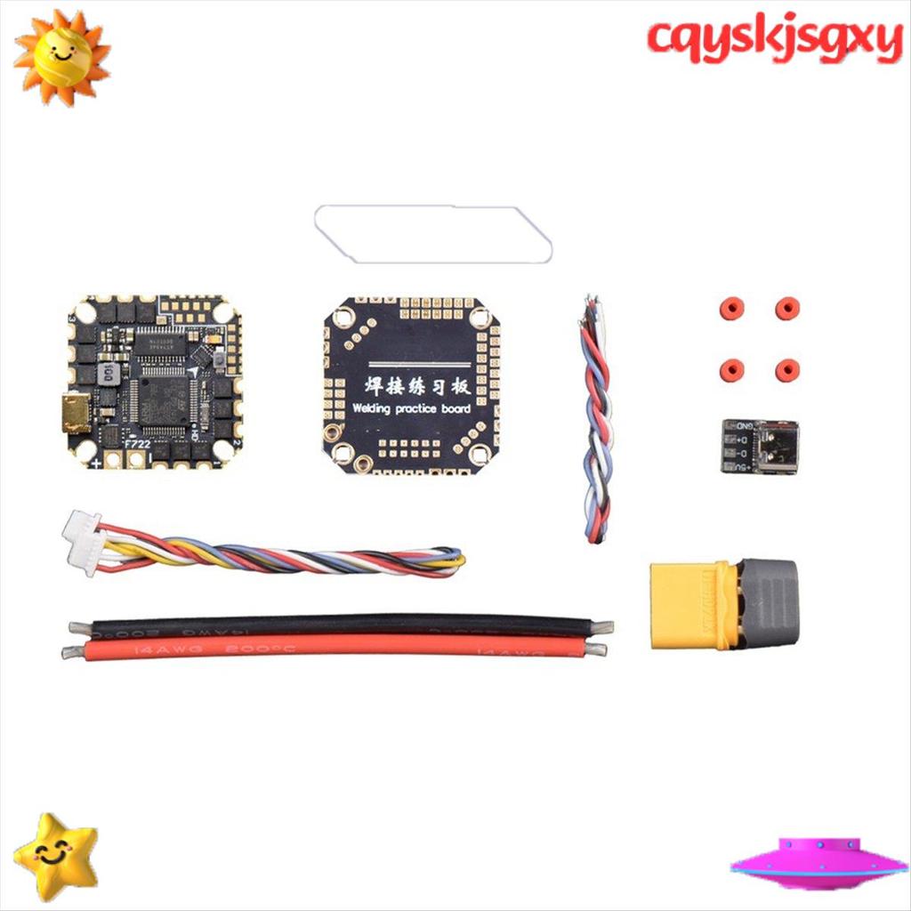 GHF722AIO-HD 40A AIO Baro OSD F722 Flight Controller BLHELIS 40A 4in1 ESC 2-6S สําหรับ FPV Freestyle