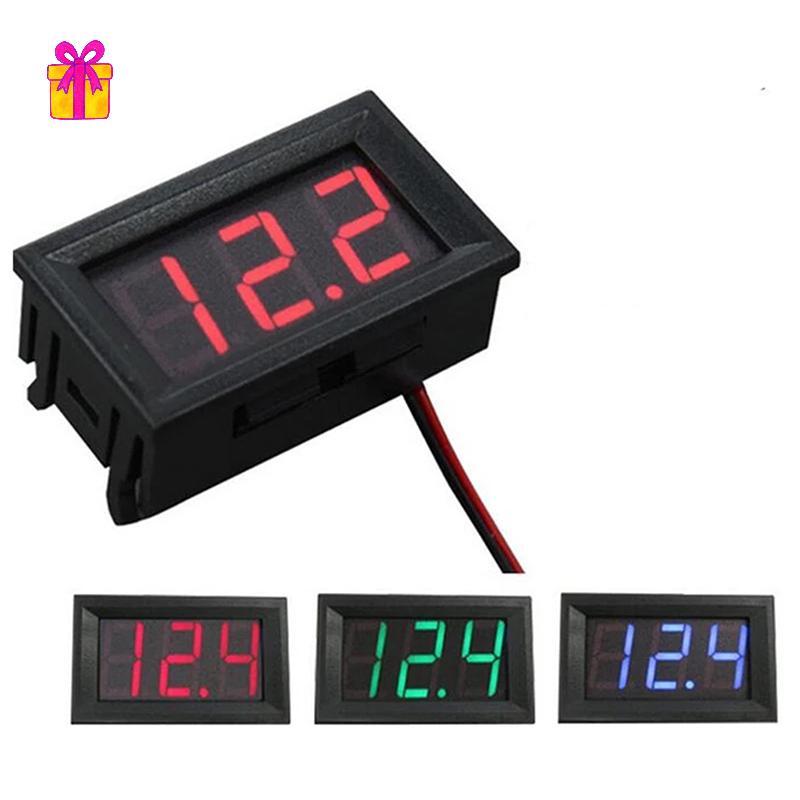 [INTH] 0.56 ในโวลต์มิเตอร์แบบดิจิตอลแอมป์มิเตอร์ DC แผง Amp Volt Volt Volt Volt Volt Volt Current Me
