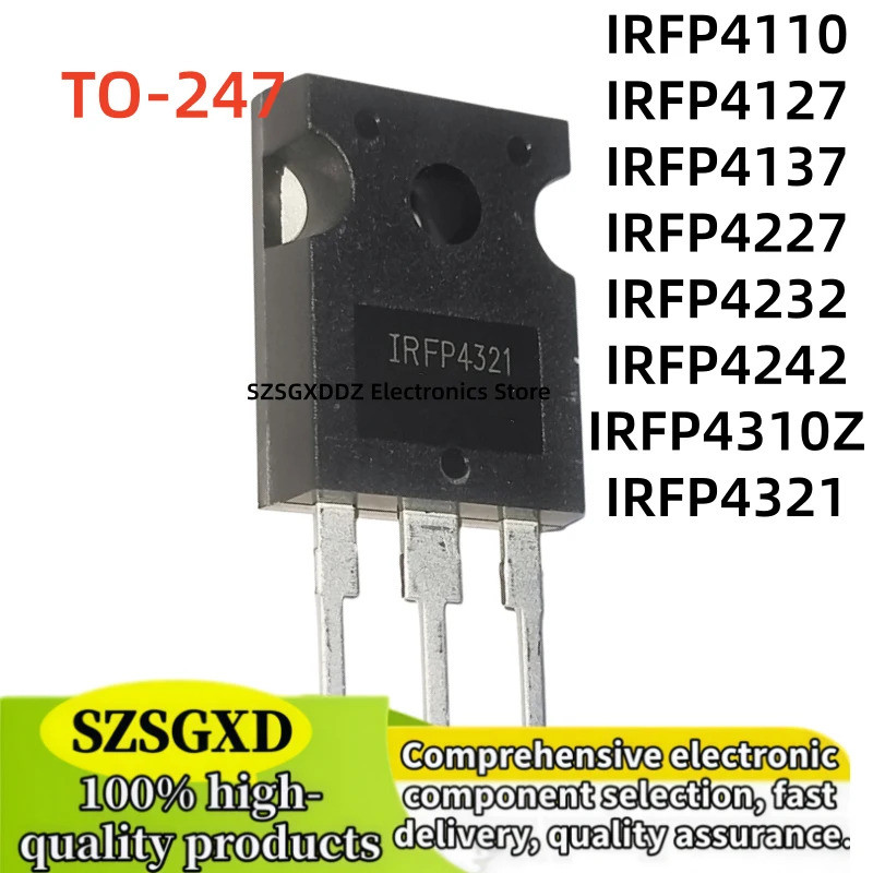 5PCS IRFP4110 IRFP4127 IRFP4137 IRFP4227 IRFP42232 IRFP4242 IRFP4310 IRFP4310Z IRFP4321 TO-247 Field