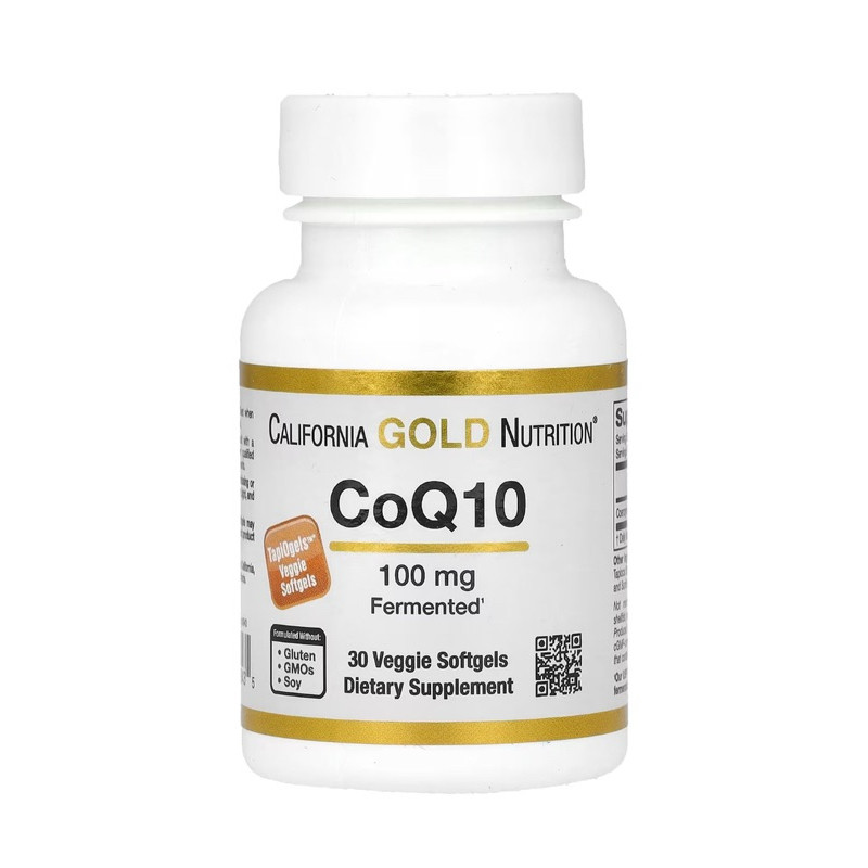 Exp 10/27 พร้อมส่ง California gold coq10 100 mg 120 veggie sofgels-แท้