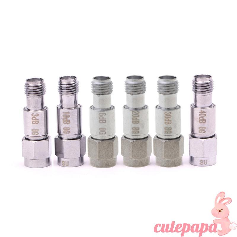Cutep Attenuators ความถี่ 6GHz SMA ตัวเชื่อมต่อคงที่ 40DB 30DB 20DB 10DB 6DB 3DB
