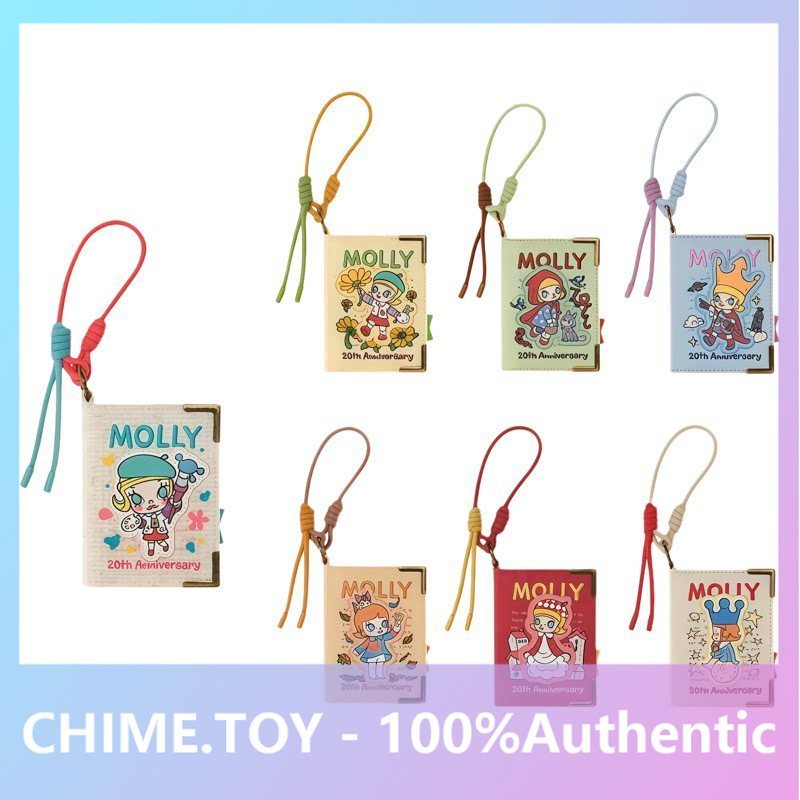 POPMART POPMART MOLLY Along the Road Landscape Series อัลบั้มที่ระลึก Mini Bag Mystery Box ของขวัญเล่นอินเทรนด์