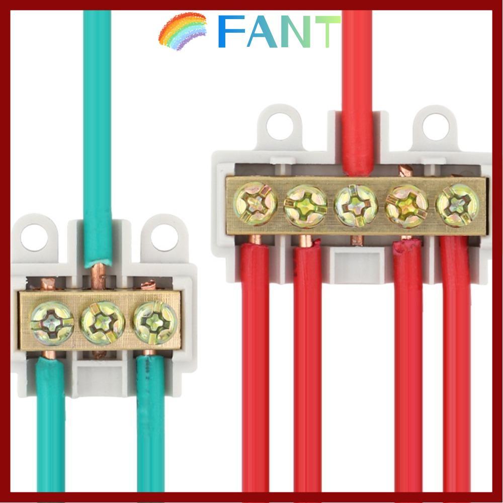 จัดส่งจากประเทศไทยFANT T-type สายไฟ ZK-M306 ZK-M406 Splitter สายไฟกล่องแยก Terminal Block Quick Wire Connector Terminal