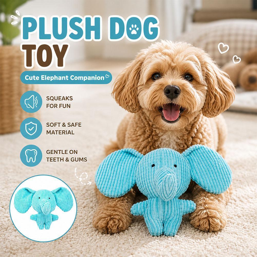 ของเล่นตุ๊กตาสัตว์เลี้ยง ติดตัวเอง ทนทาน เคี้ยวได้ และของเล่น Squeaky สําหรับขนาดเล็กและขนาดกลาง B7X