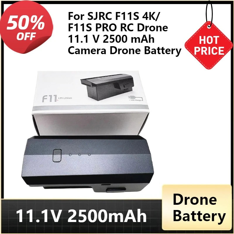 สําหรับ SJRC F11S 4K/ F11S PRO RC Drone 11.1 V 2500 MAh กล้อง Drone แบตเตอรี่สําหรับ F11 4K PRO Quad