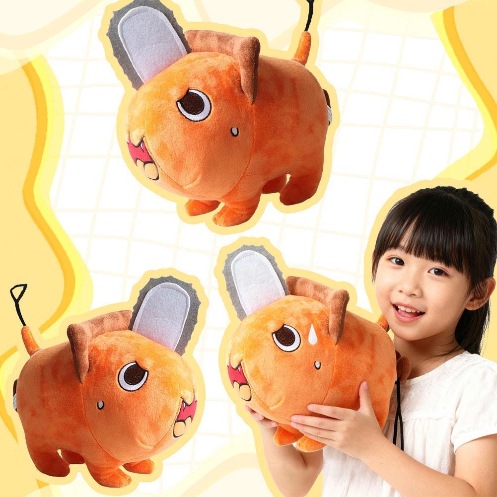 พวงกุญแจของเล่นตุ๊กตา Chainsaw Man Pochita U8e4